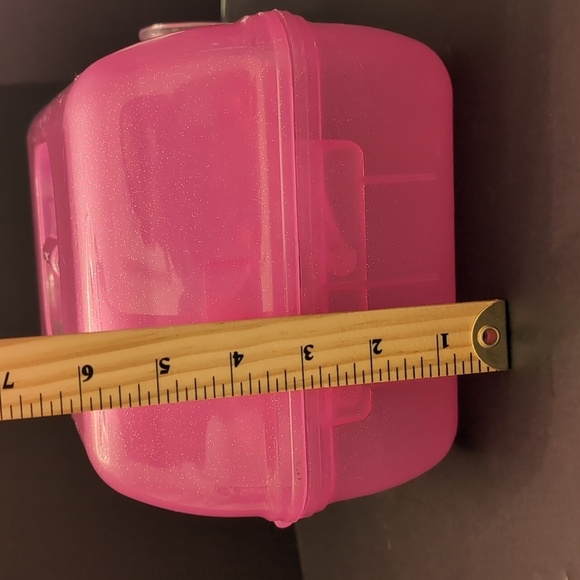 Caboodles Pink Sparkle On The Go Girl Travel Makeup Case . - Picture 11 of 11